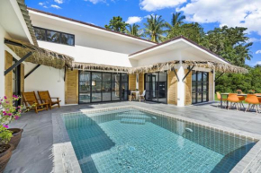 Seaview Pool Villa 5BR - 5 mins walk to the beach - Manao Villa 15